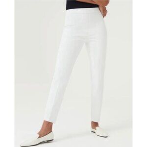 Spanx Slim Straight Pant White Sz LP